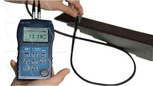 

SW6 SW7 Penetrating Coating Ultrasonic Thickness Gauge Steel Copper Aluminum Plate Plastic Glass Ceramic Thickness Gauge