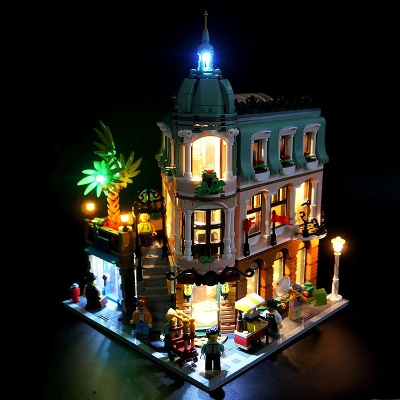 

Набор светодиодного освещения, подходящий для LEGO Boutique Hotel 10297, строительные блоки, лампы, игрушки (модельные кирпичи не входят)