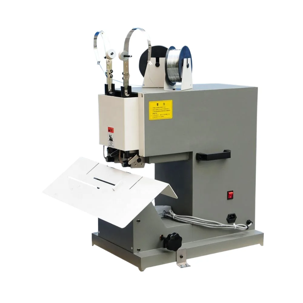 

WS-602 Desktop Double Head Flat Saddle Notebook Wire Stitching Machine