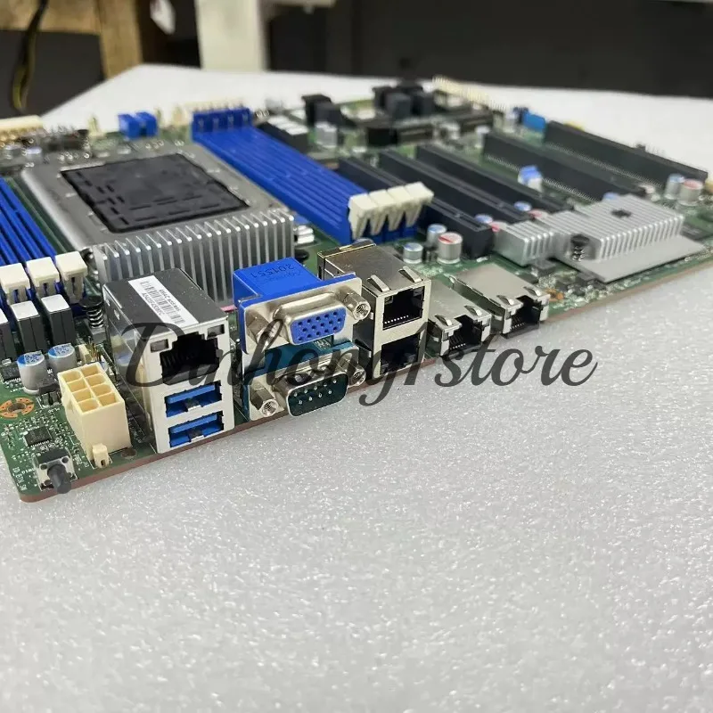 S8030 EPYC server main board 5 PCI-E4.0 support 7663/7542 dual port 10 Gigabit network interface card