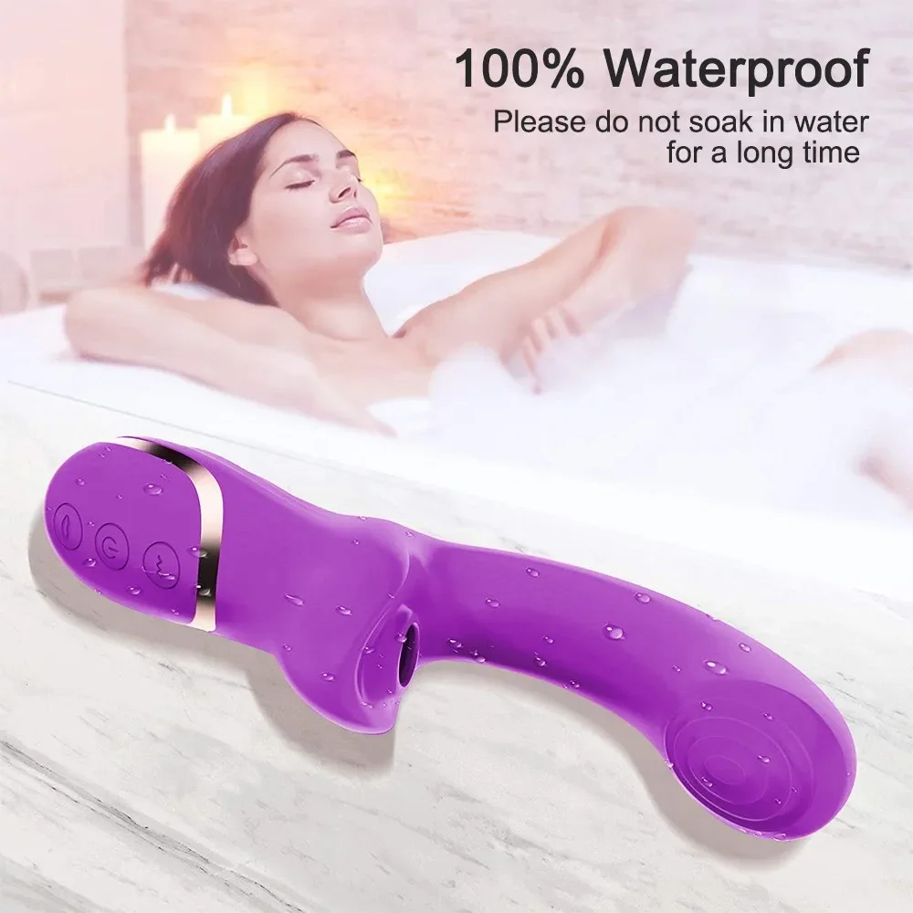 

10 modes of G-spot vibration suction 2-in-1 female masturbation G-spot stimulating toys adult sex products suitable for users 18