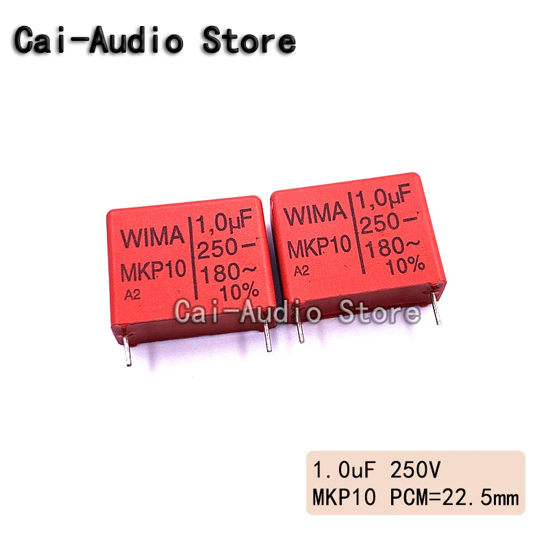 

2 шт./5 шт./10 шт./лот, новый WIMA MKP10 250 В 1 мкФ 250 В 1,0 мкФ 105 1000NF пленочный конденсатор 250 В 1 мкФ 250 В 105 1000NF шаг 22,5 мм