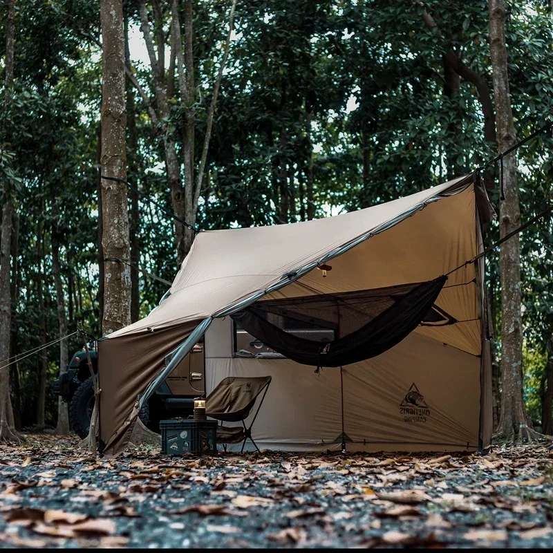 

OneTigris CozShack Hot Tent Hammock Awning & Hot Tent Waterproof Outdoor Tarp Canopy Rain Fly Cover Fit 3-6 people