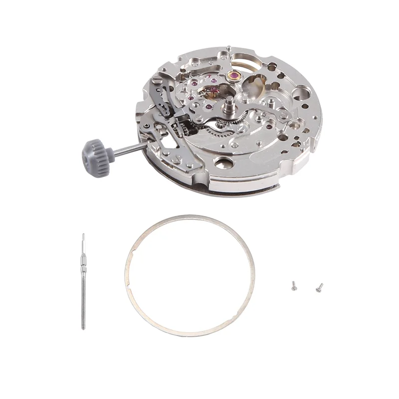 

Замена механизма кварцевых часов FUFU для Miyota 82S5, аксессуары для механизмов, детали инструментов для ремонта часов, белый, простая установка