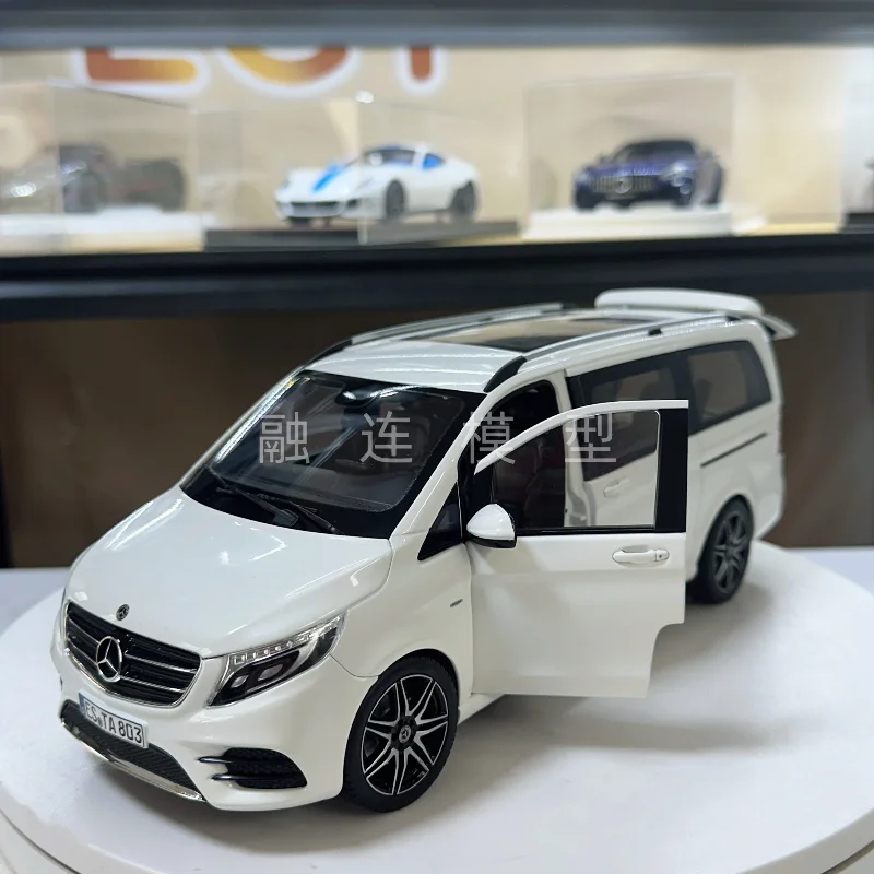 

Литой под давлением NOREV масштаб 1/18 Benz V260 Viano V-Class AMG бизнес-автомобиль MPV модель автомобиля из сплава Коллекционная игрушка в подарок сувенир