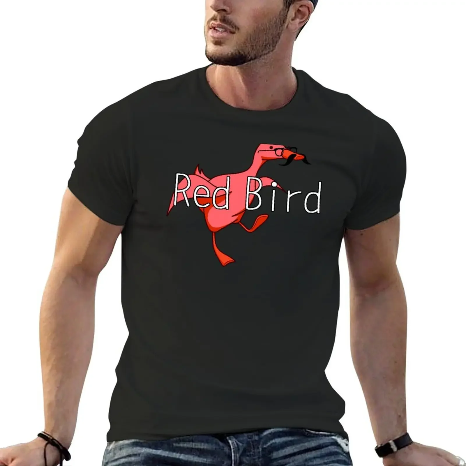 Red Bird Goose the Band T-Shirt vintage graphic tee vintage graphic t shirt vintage anime figures heavyweight t shirts for men