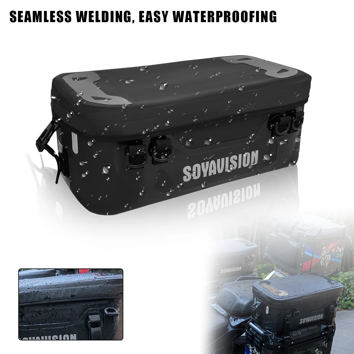 Motorcycle Top Bags For BMW R 1200 1250 GS LC Adventure Top Box Panniers Bag Case Luggage Bags F650GS G310GS ADV