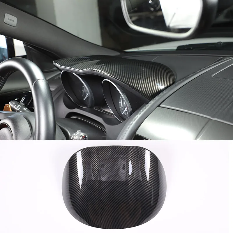 

For Jaguar F-TYPE 2013-2024 ABS Carbon Fiber/Matte black Car Dashboard Cover Decorative Sticker Car Interior Accessories