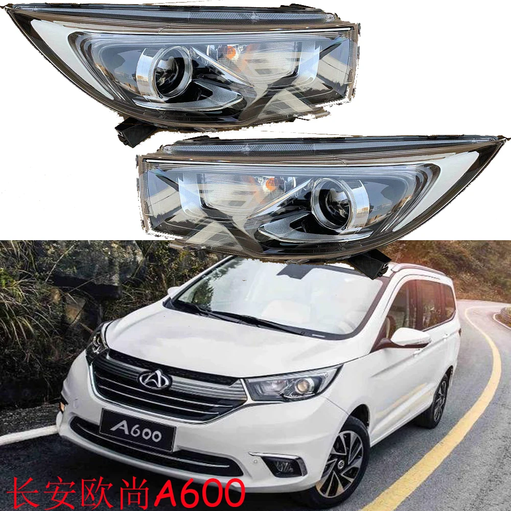 

1pcs car bumper CHANG AN OSHAN headlamp for ChangAn A600 headlight car accessories head lamp ChangAn A600 fog lamp