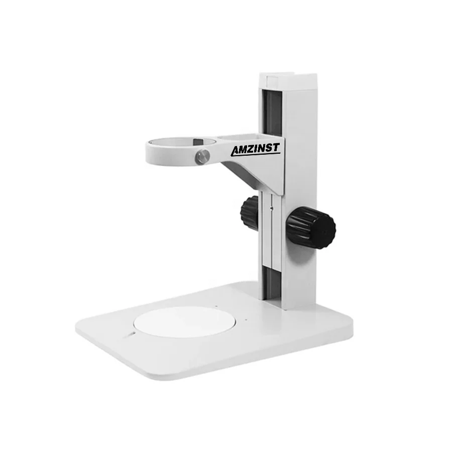 Stable R1 Microscope Track Stand with Rectangle Base & 76mm Coarse Focus