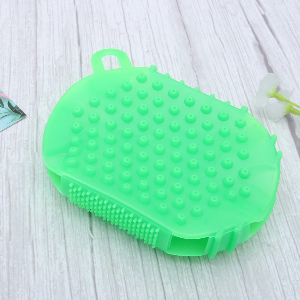 1 szt. Obrotowy o 360 stopni masażer z siedmioma kulami do redukcji bólu mięśni i głębokiego masażu, zielony