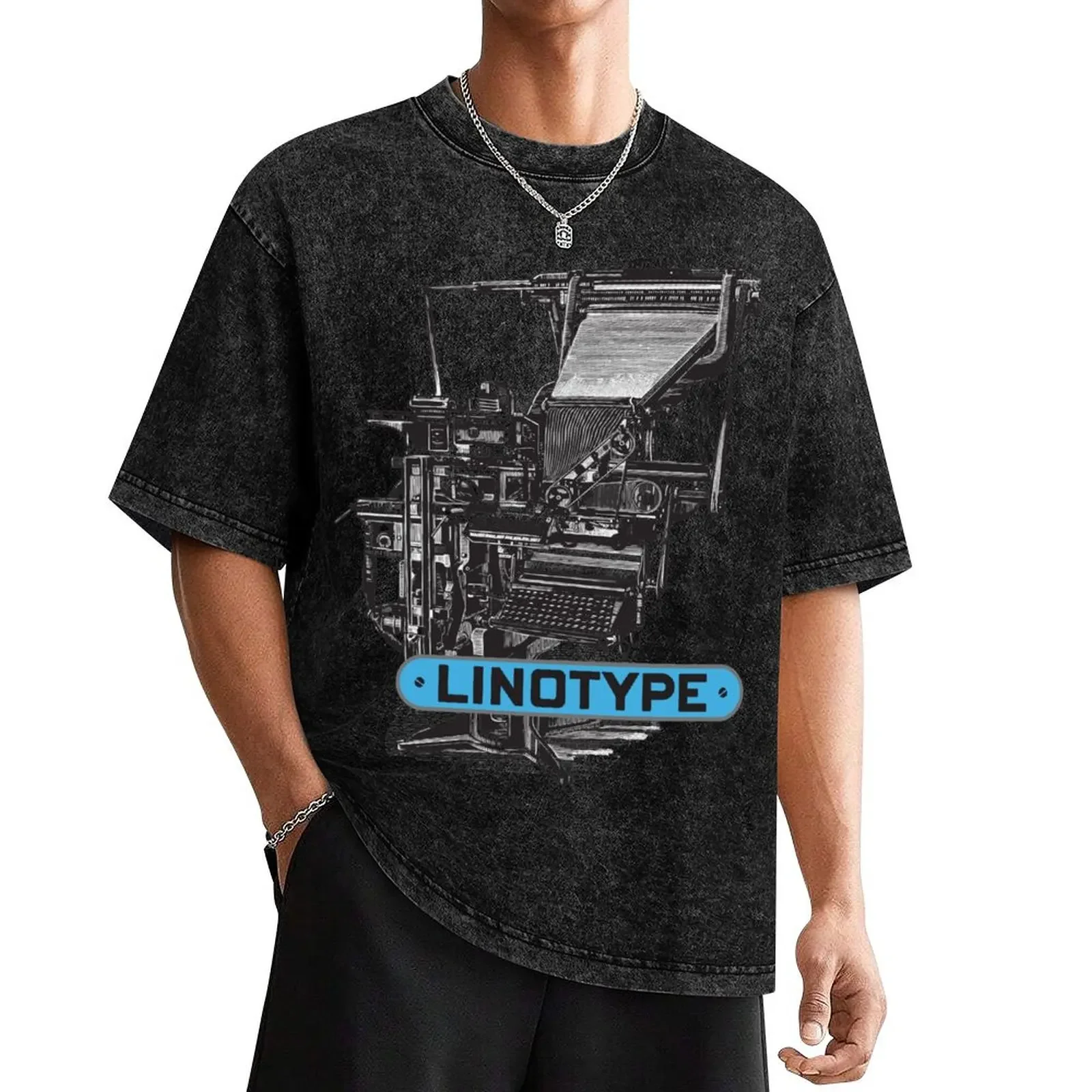 

Linotype, letterpress T-Shirt designer shirts essential t shirt man t shirt mens t shirt graphic