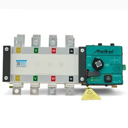 250A 300A 4P ATS Aiskai diesel generator dual power automatic transfer switch AC220V single-phase three-phase control board