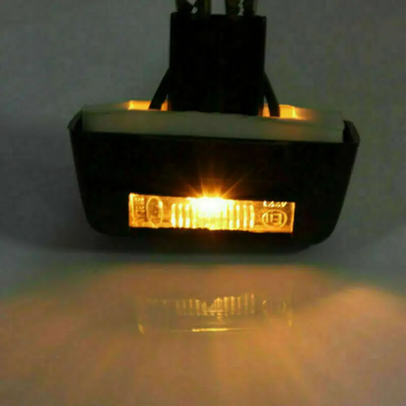 

2Pcs For FORD TRANSIT REAR BACK LICENSE NUMBER PLATE LIGHT LAMP MK5 MK6 MK7 1985-2013 Truck RV Parts