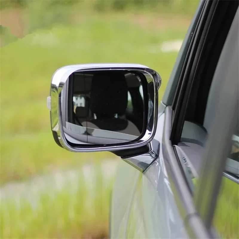 

WELKINRY для Jeep Renegade 2014-2023, боковое крыло двери автомобиля, крыло заднего вида, зеркало, основание, колонка, солнцезащитный тонкий дождевик, накладка на козырек