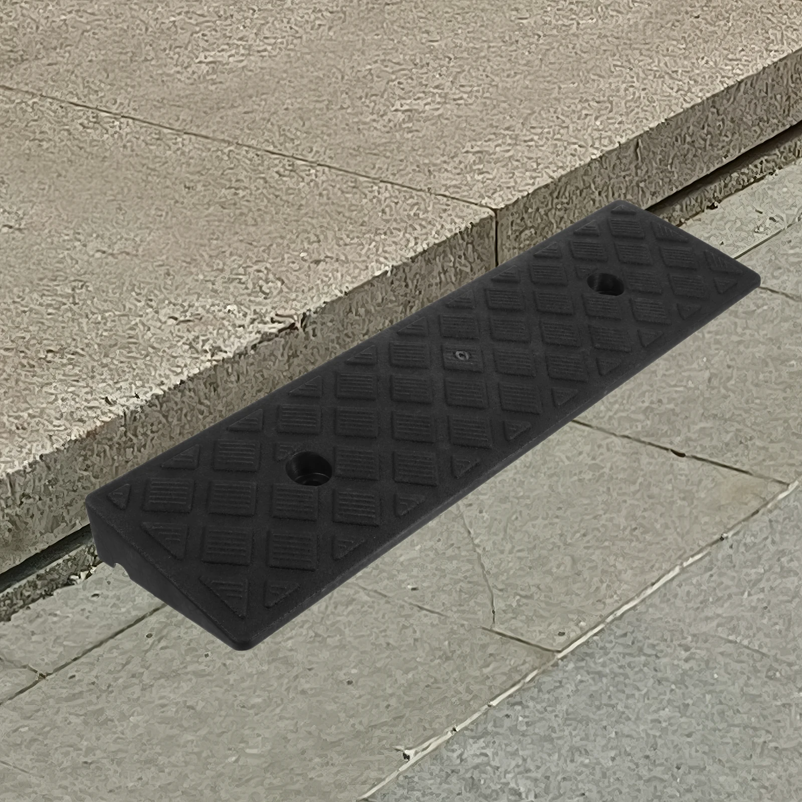 2 قطعة الحصير تسلق البلاستيك المرآب درب سلالم ارتفاعات مناسبة سهلة التركيب كبح عتبات مركبة دراجة نارية #6