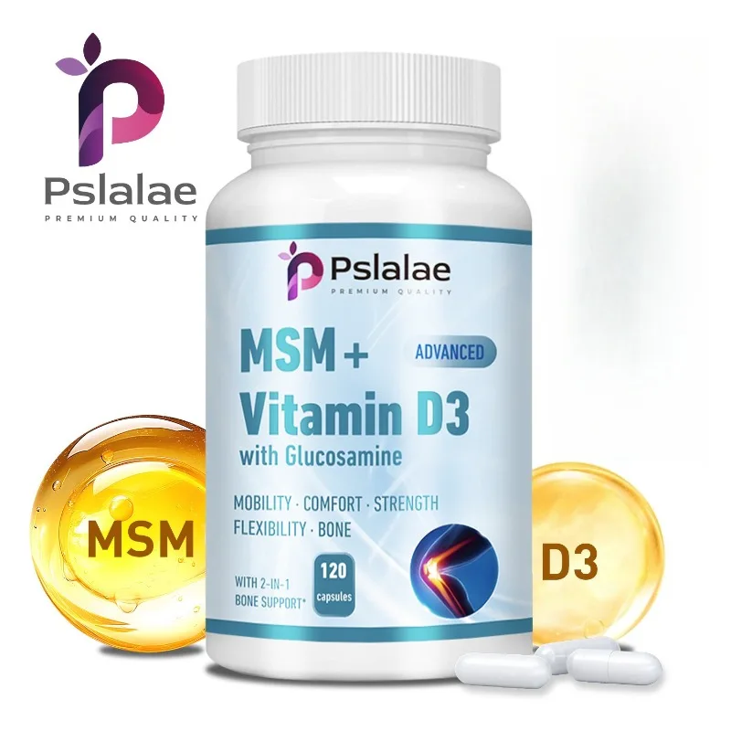 

MSM + витамин D3 с глюкозамином - способствует здоровью суставов и костей, улучшает комфорт и гибкость, повышает иммунитет, без ГМО.