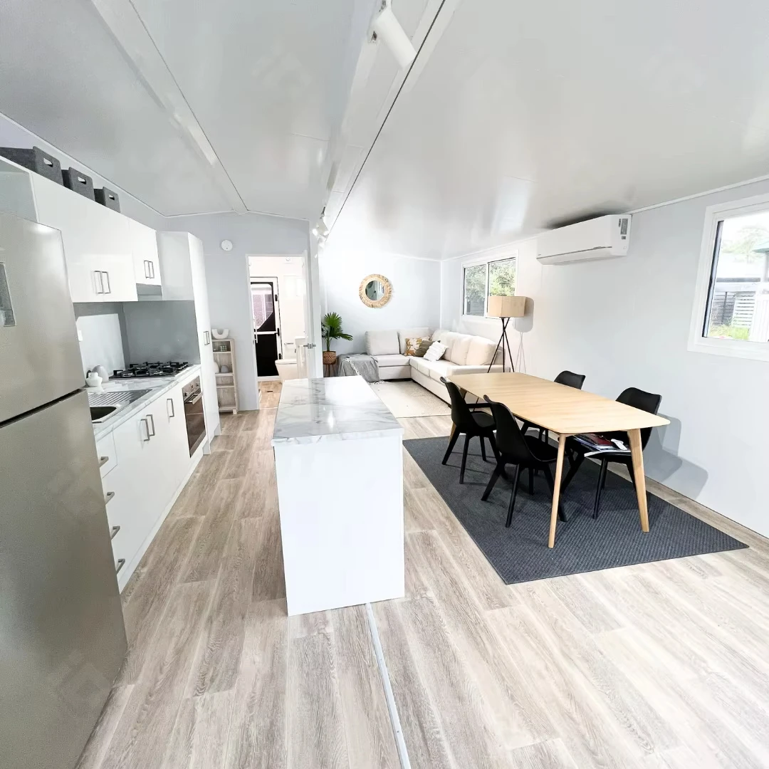 Expandable Container House Prefab Homes 40ft Luxury Configuration Fully Equipped Granny Flat House 2bedroom for Sale