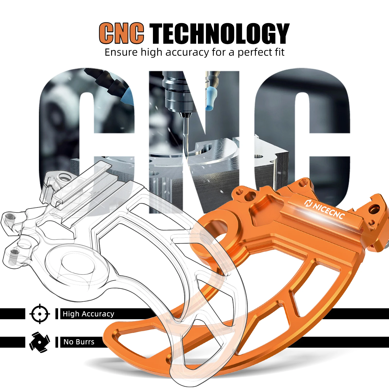 

For 2022-2024 Husqvarna Norden 901 Rear Brake Disc Rotor Guard for KTM 890 Adventure/R 2021-2024 790 Adventure/R 2019-2024