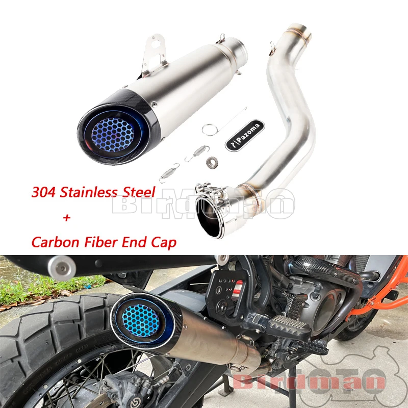 3 Style Motorcycle Exhaust Mufflers Complate Slip On Muffler Exhaust Pipe For Harley Pan America 1250 RA1250S RA1250 2021-2024