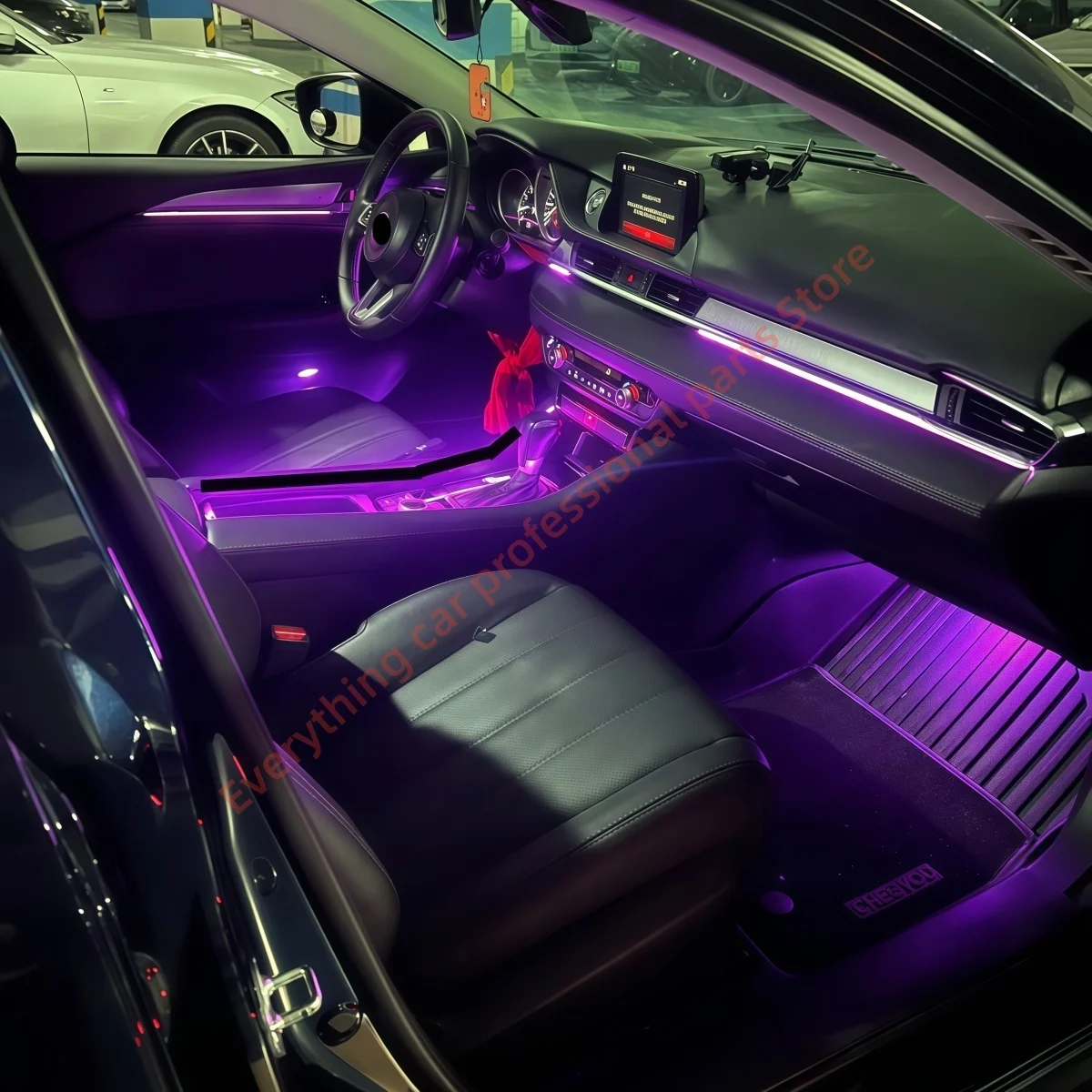 Automotive LED Ambient light Suitable for Mazda 6 64-color Door light guide strip Interior Atmosphere modification parts