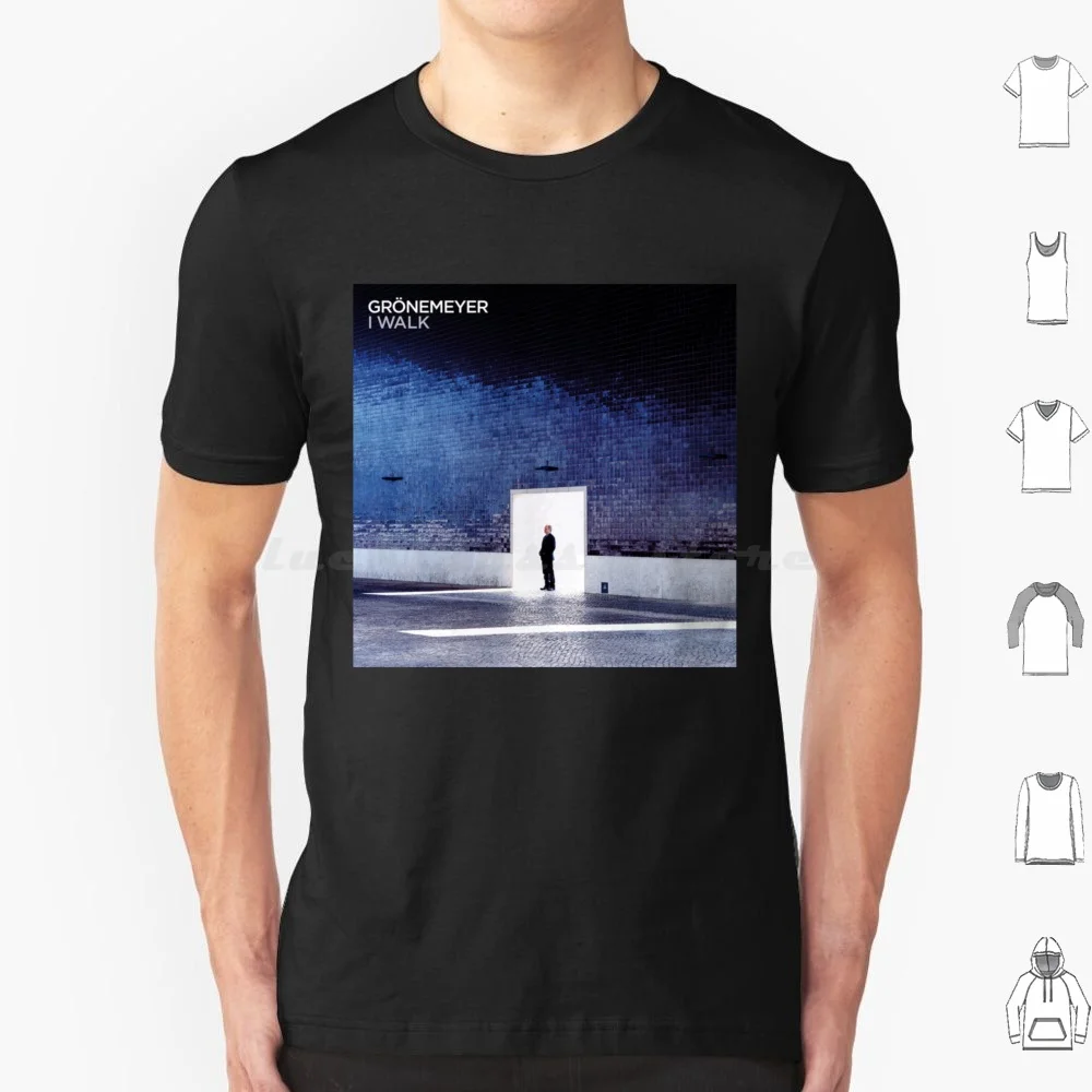 Herbert Gr ? Nemeyer-I Walk Album 2012 T Shirt Big Size 100% Cotton Herbert Gronemeyer German Singer Musician Germany Austria