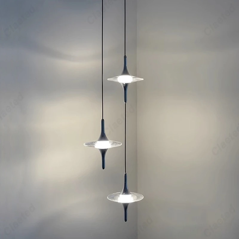 

Креативная новая светодиодная алюминиевая хрустальная люстра для гостиной, столовой, коридора, крыльца, атмосфера, декоративное освещение