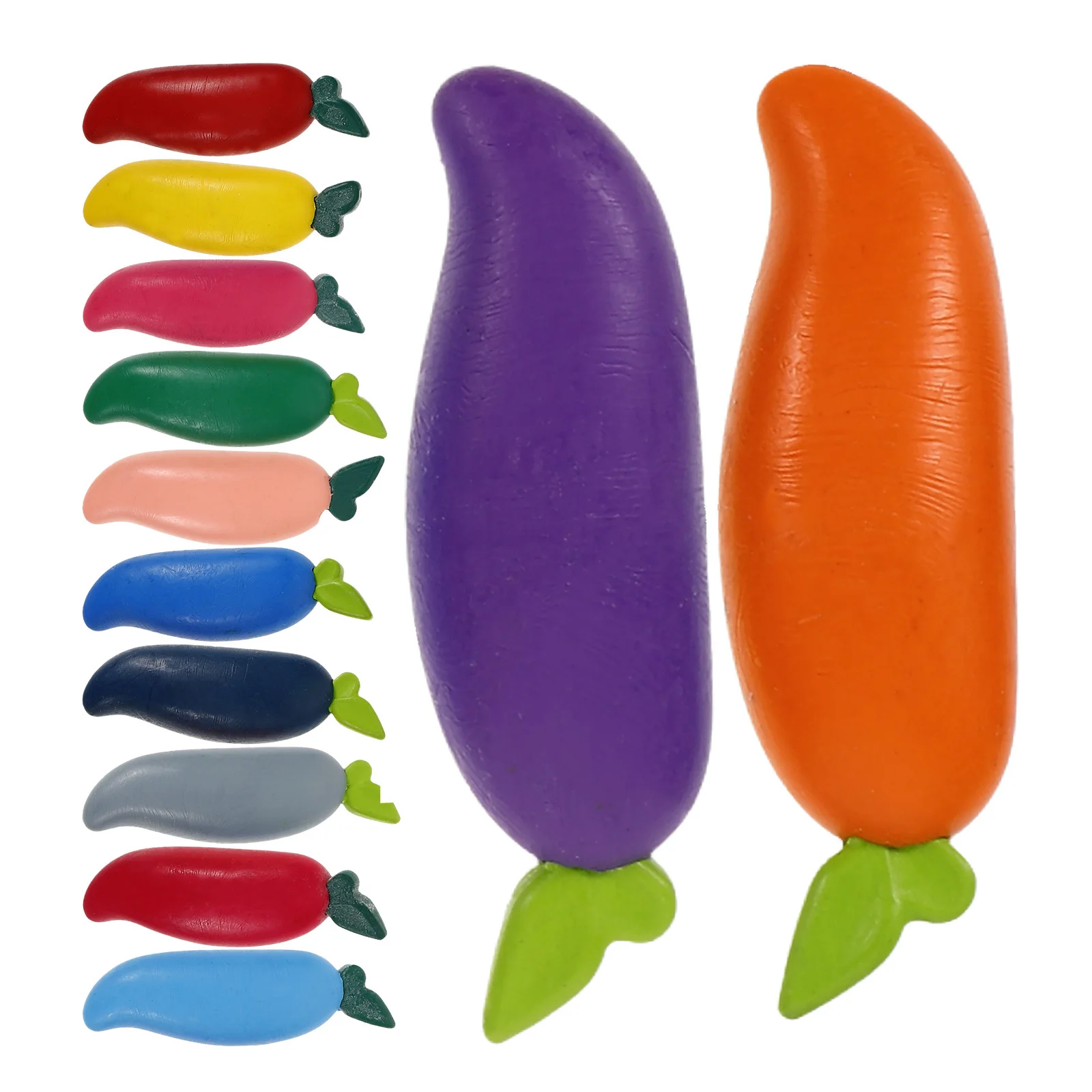 

10Pcs Washable Fruits Shaped Crayons for Toddlers Small Colorful Drawing Crayons Kids Artistic Creativity Gift