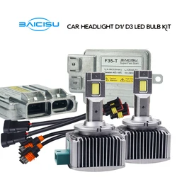 HID Xenon 12V 35W Ballast D1S D1R D2S D3S D3R D4S 6000K LED Headlight Kit 8K0941597 8K0941597C 8K0941597E Car Light Bulb