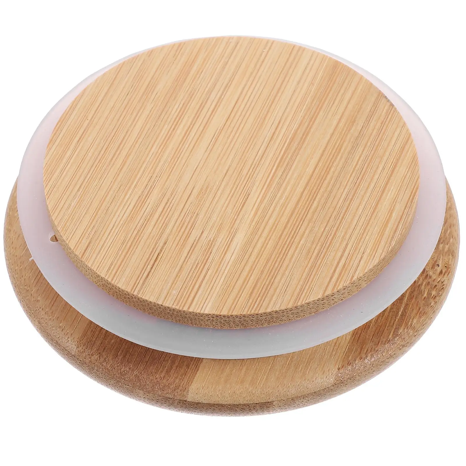 

Hydro Cold Water Kettle Lid Glass Stainless Steel Cup Teapot Bamboo Wooden Wear-resistant Jug Cover Lever Beverages