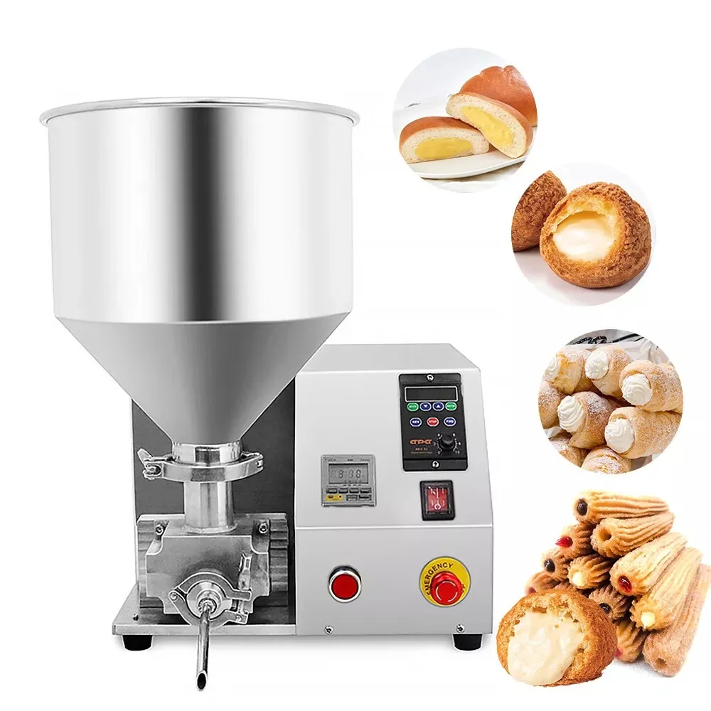 Commercial Automatic Cupcake Cake Making Machine 12L Cream Filling Machine