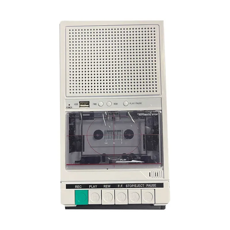 Portable Cassette Recorder Retro Portable Tape Machine USB Player Old-Fashioned Recording and Playback All-in-One Machine