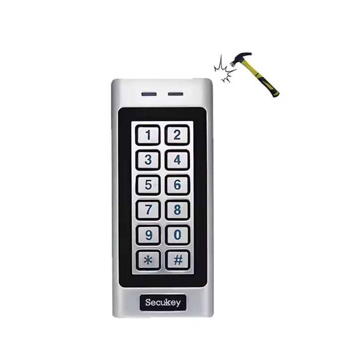 

Metal Wiegand Standalone Keypad Entry Access Control RFID Card Reader Commercial Door Access Control System