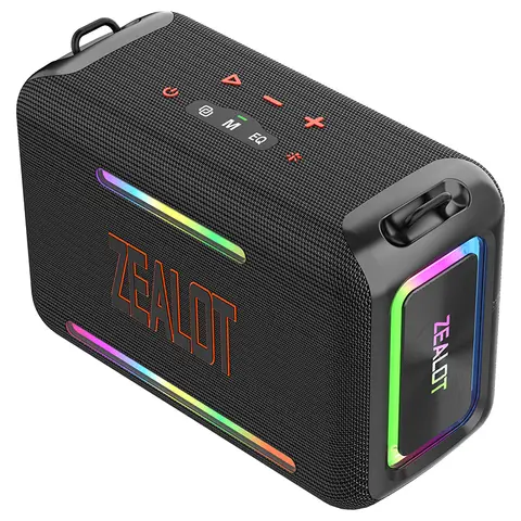 ZEALOT-S95 Altoparlante Bluetooth portatile impermeabile, Boombox esterno wireless, SubwooferRadiatori passivi tripli, Bassi profondi, 120 W