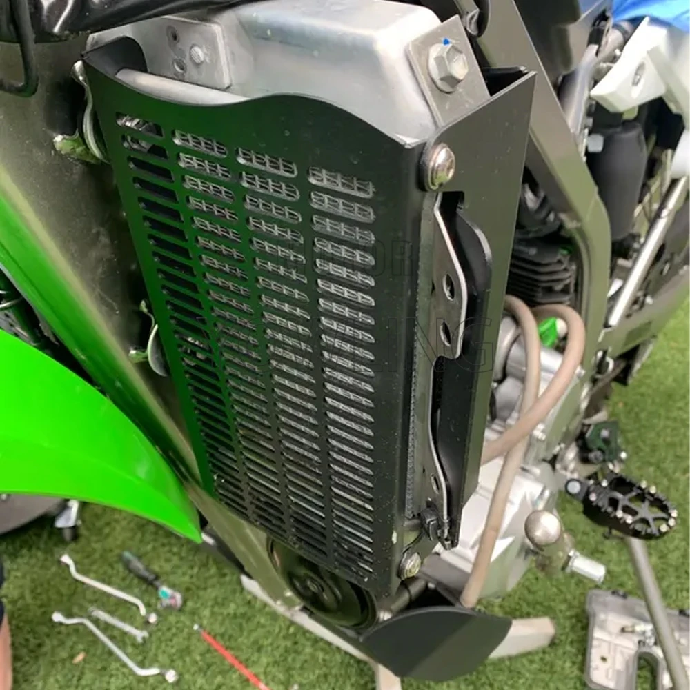 

Motorcycle Accessories Radiator Grille Guard Grill Protection Part FOR KAWASAKI KLX250S KLX250SF KLX250 KLX 250 SF / S 2009-2020