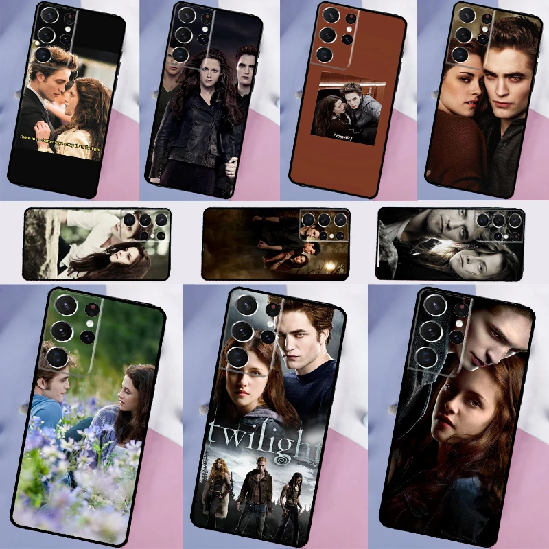 Film Twilight Case For Samsung Galaxy S23 S21 FE S22 Ultra S8 S9 S10 S22 Plus Note 10 20 Ultra S20 FE Cover