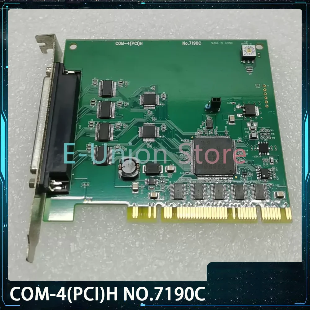 4-Port Industrial Visual NData Acquisition Card COM-4(PCI)H NO.7190C High Quality - Fast Shipping