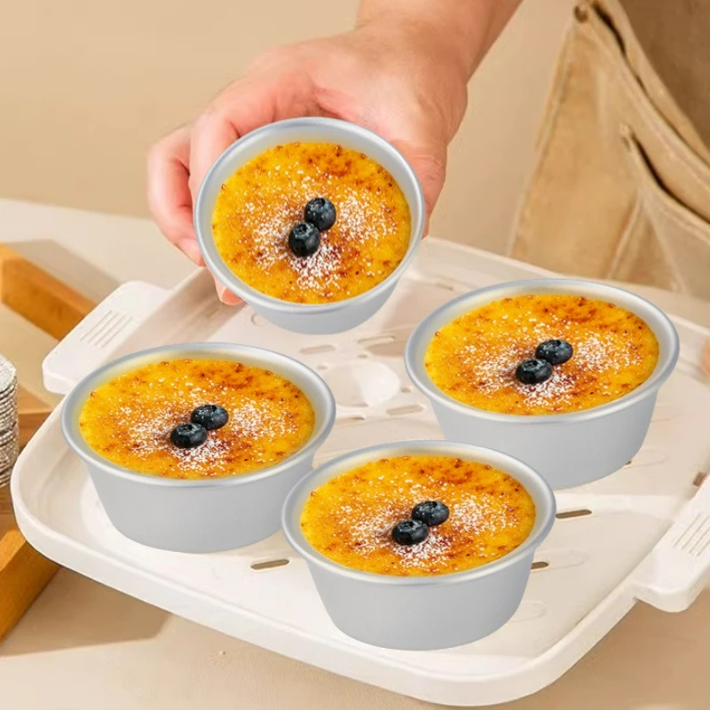 

Aluminum Egg Tart Cupcake Mould Fruit Cake Die Mold Baking Tool Household Kitchen Pudding Dessert Cake Mold Baking Mold Cake Pan