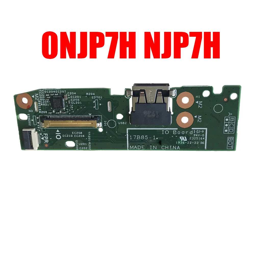 

0NJP7H NJP7H Laptop Button USB SD Card Reader IO Board For DELL For Inspiron 15 5582 2-in-1 17B85-1 E325164 New