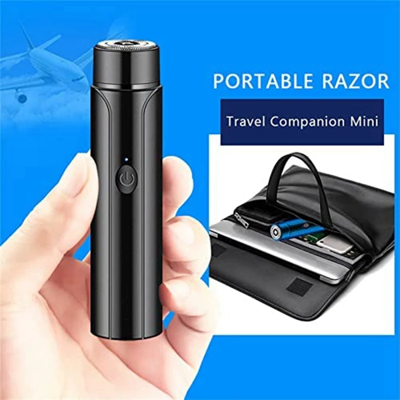 Portable Electric Shaver USB Rechargeable Safety Best Razors Waterproof Cordless Quick Charge Nose Mustache Trimmer