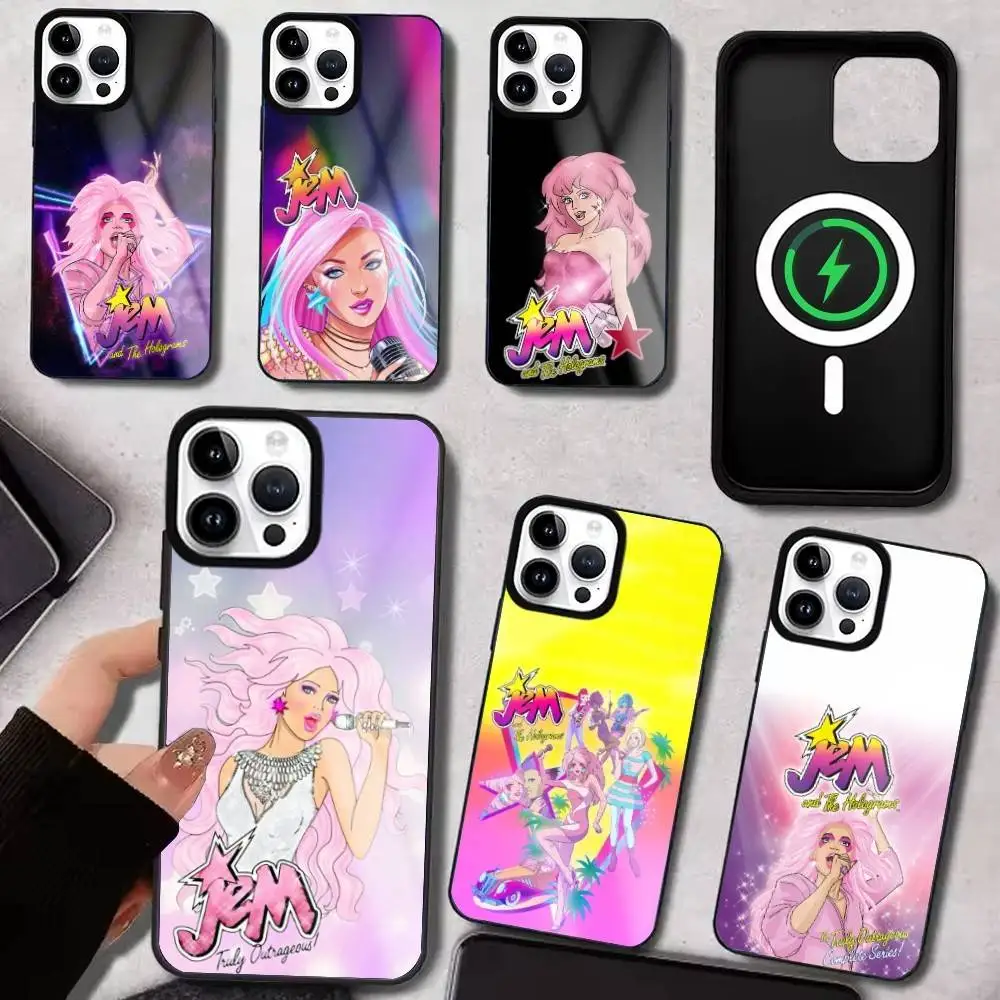 

J-Jem And Musical fantasy The Holograms Phone Case For iPhone17,16,15,14,13,12,11 Plus,Pro Max For Magsafe Wireless Charging