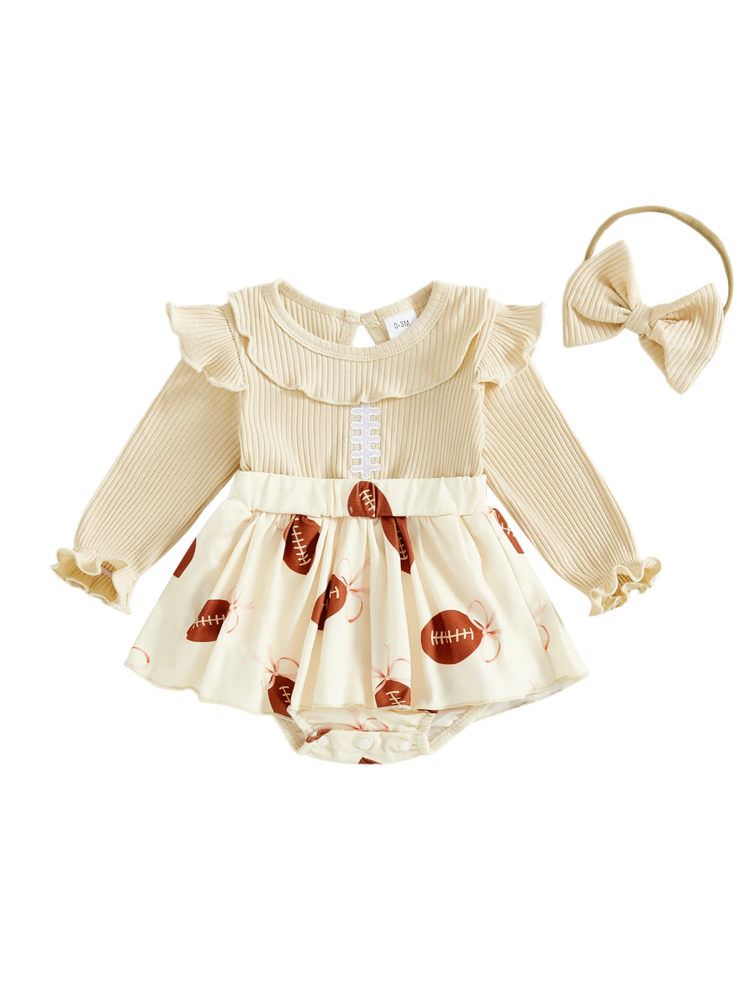 

Toddler Girl 3-piece Set Floral Print Long Sleeve Dress with Matching Leggings and Headband for Autumn Ensemble