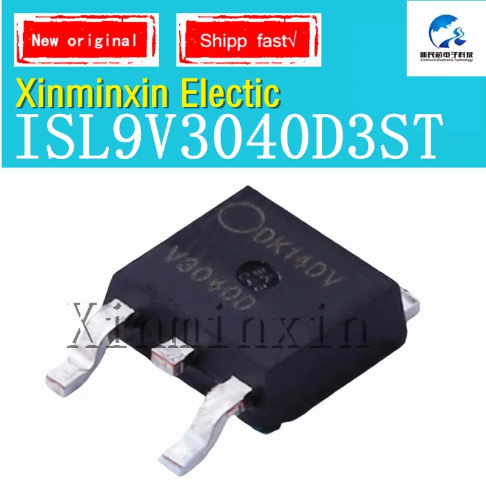 TO-252 IC 칩 100%, ISL9V3040D3ST V3040D, 1-10PCs/로트, 정품 신제품 재고