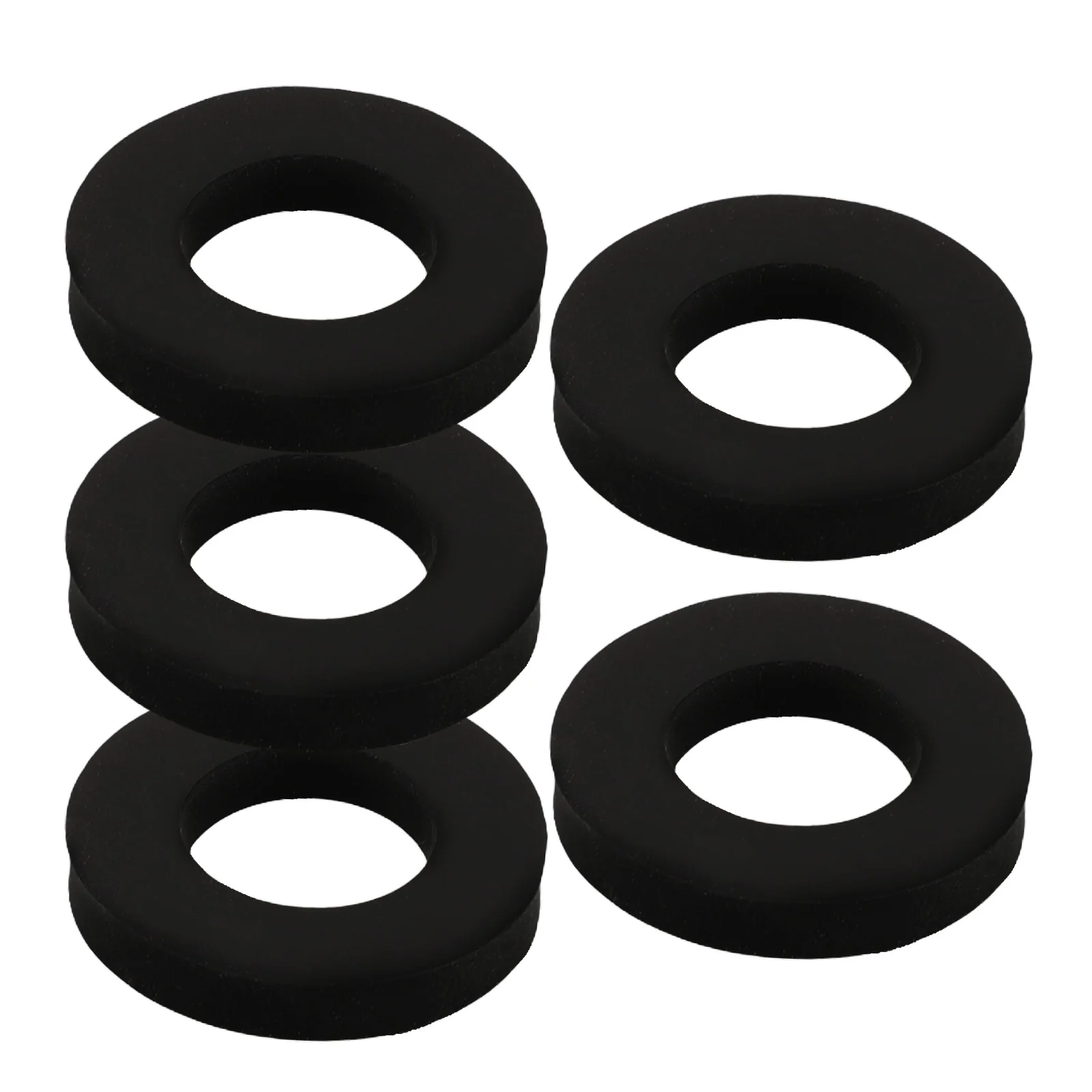 

5pcs Carbonized Gasket O-ring Silicone Replacement Sealer for Soda Machine Elastic Leak-proof Rings Rubber Wear-resistant