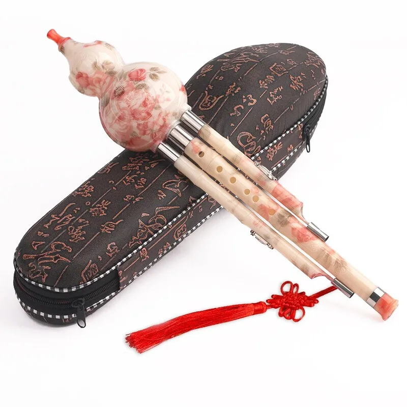 chinese-resin-hulusi-single-tone-c-key-gourd-cucurbit-professional-children-beginner-playing-hulusi-ethnic-musical-instrument