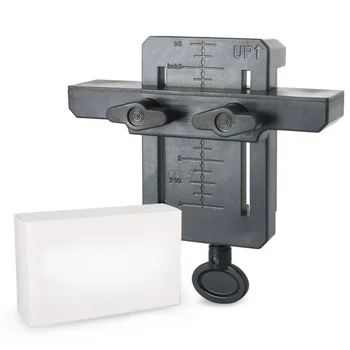 Gabarit de montage de porte d'armoire, cadre d'armoire, pince d'installation, bras de Support de montage de porte cachée domestique, Mini outils de Support en plastique ABS