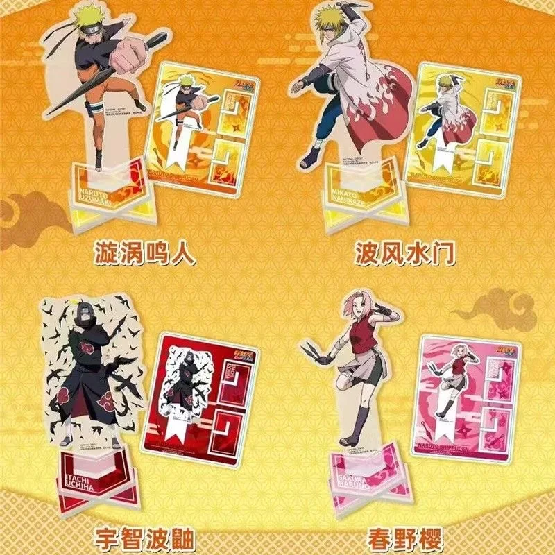 EAKI Naruto Chara cc S-and-Karte Ninja World Assembly Series Uchiha Sasuke Haruno Sakura Hatake Kakashi Nara Shikamaru Kards