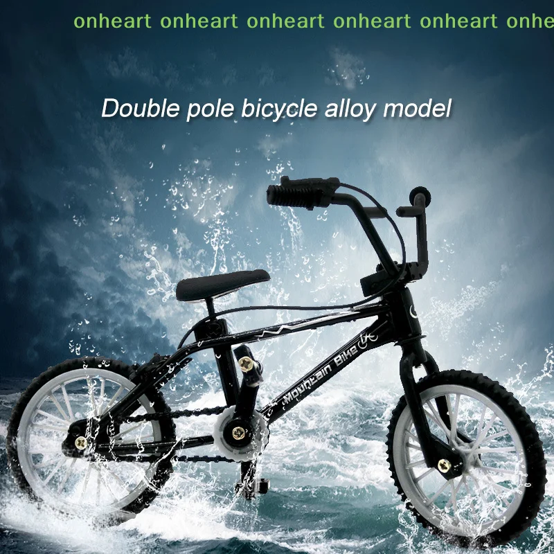 [C]Finger BMX Mini Bicycle Assembly Bike Model Toys Finger Kids Bicycle BMX