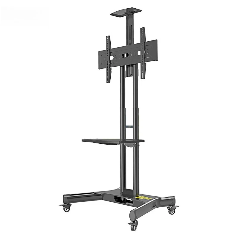 Wholesale Easy Install Mobile TV Bracket Cart Fixed Mount TV Stand for Most Sizes Flat Displays Screens