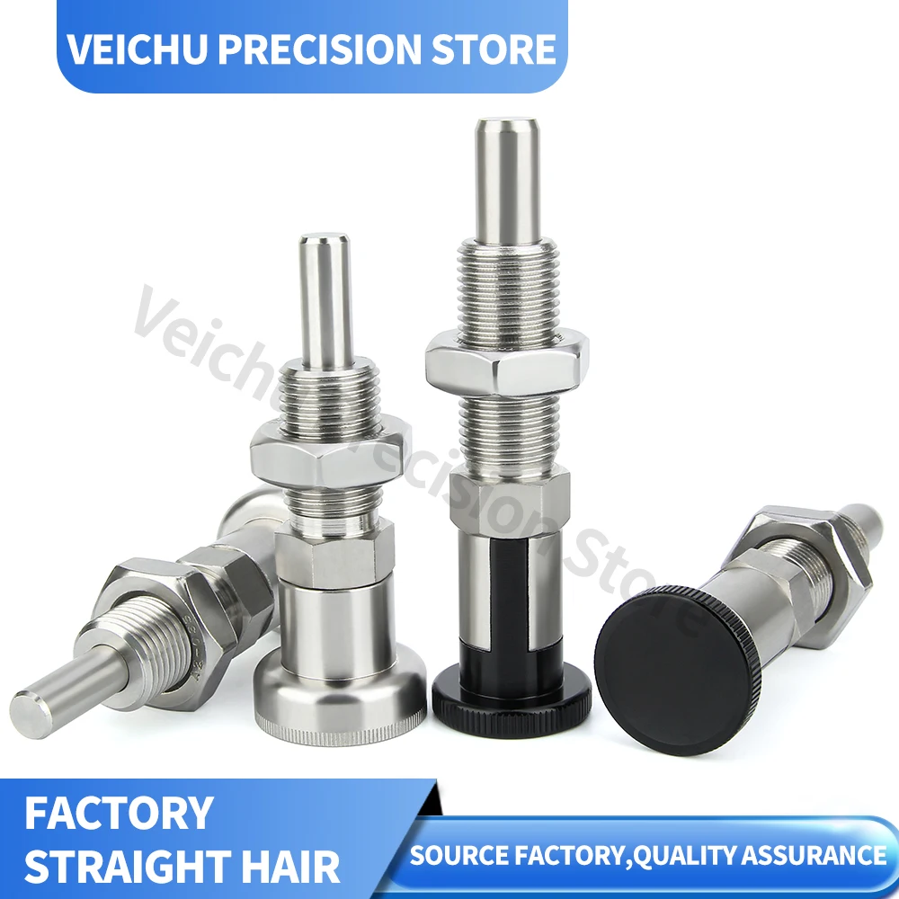 Factory Direct Sales VCN243 Extended Precision Reset/Self-Locking Knob Plunger Indexing Plunger M16*1.5
